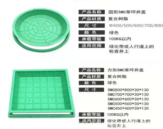海沧树脂复合种植井盖展示
